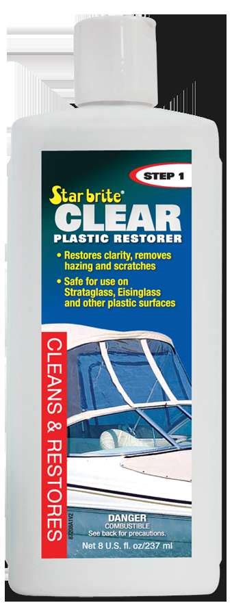 best clear plastic restorer.